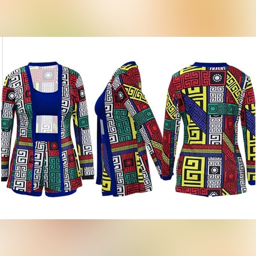 3 pc short set